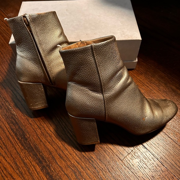 Gold Booties - Picture 2 of 3